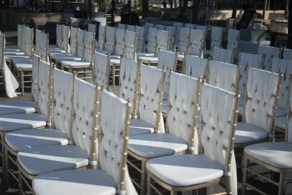 Cadeiras de evento